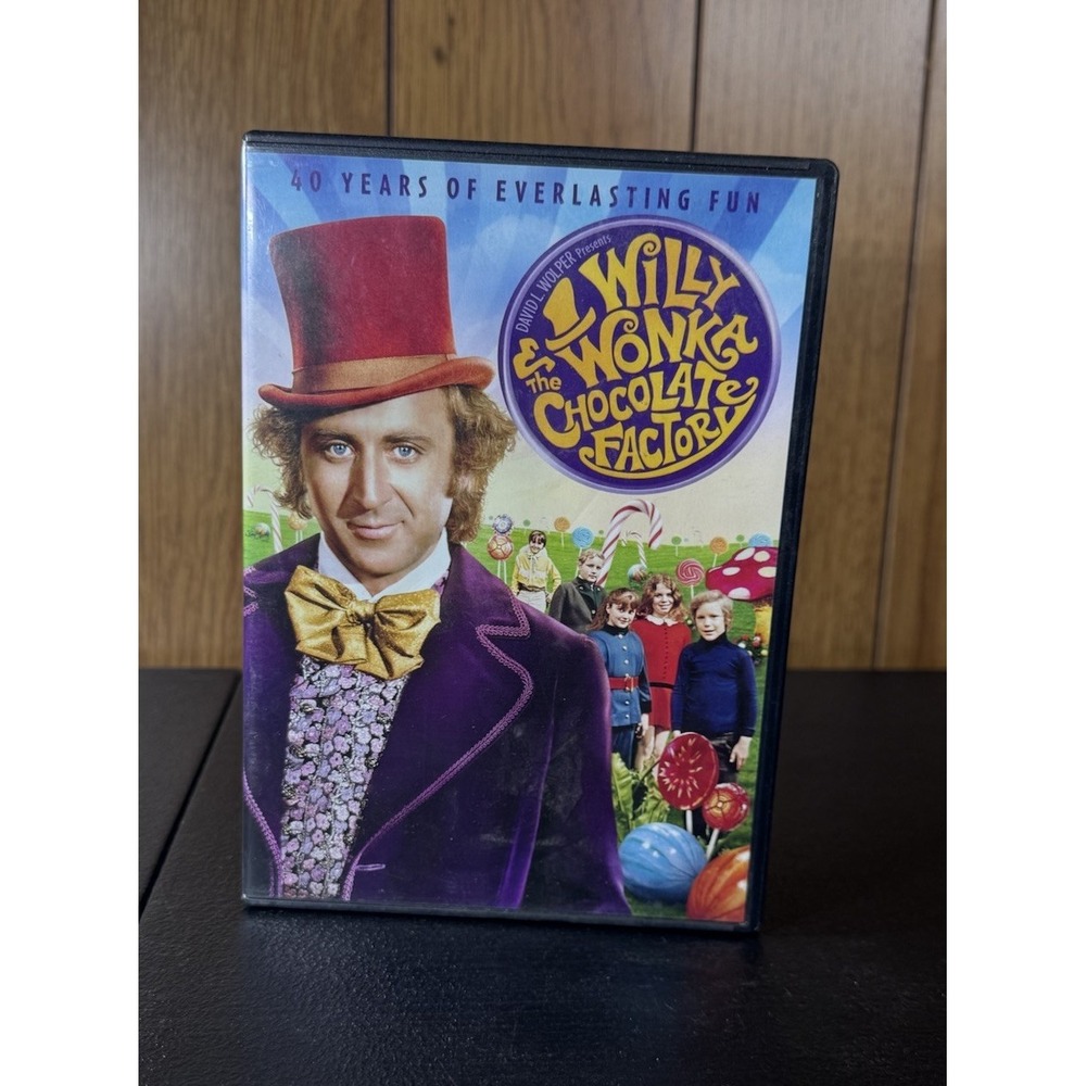 Willy Wonka and the Chocolate Factory (DVD, 2011, 40th‎ Anniversary)